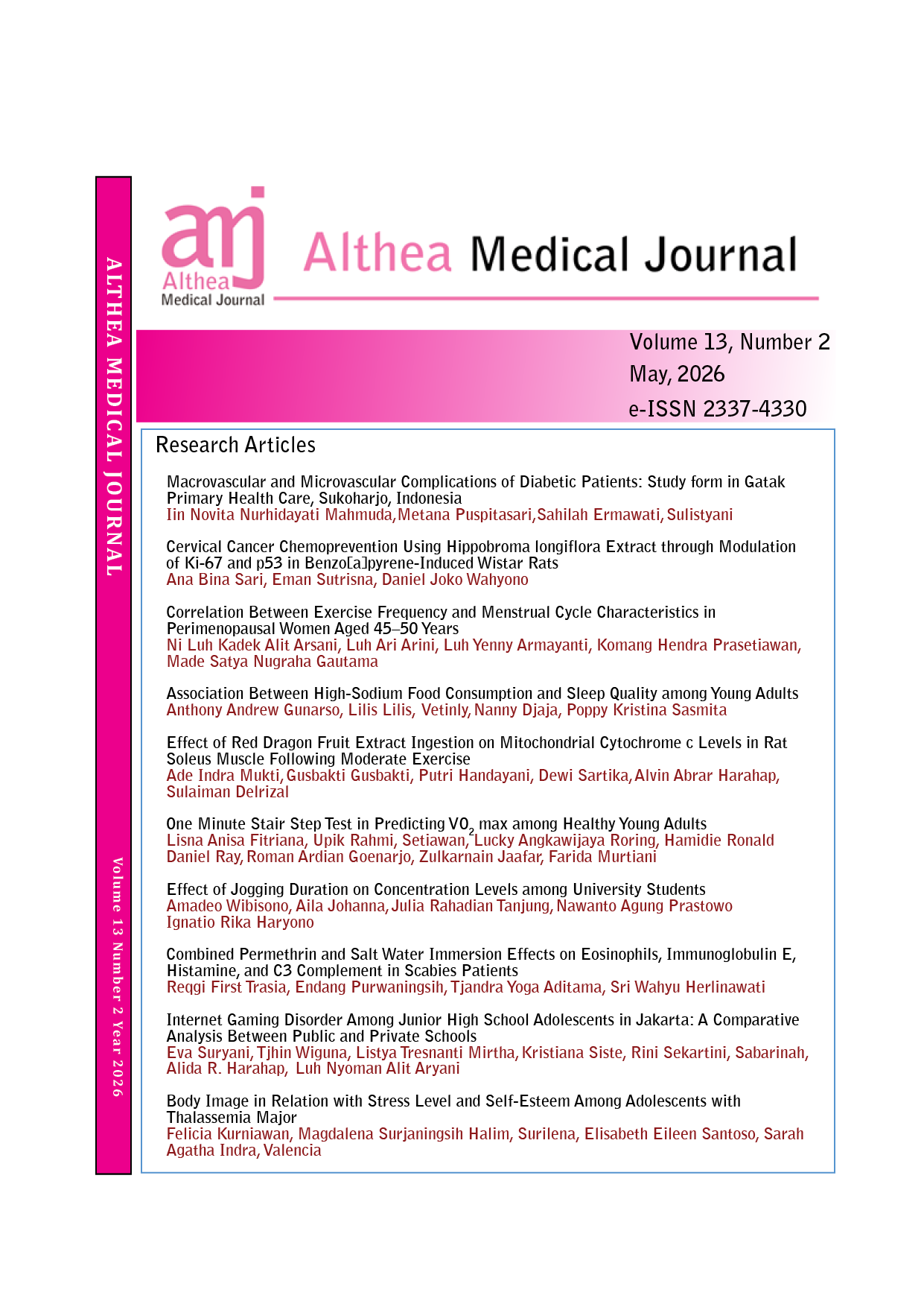 Cover Page